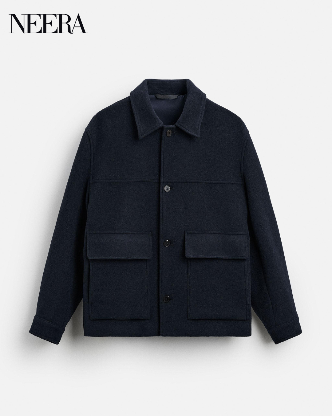 Classic Jacket with Front Pockets