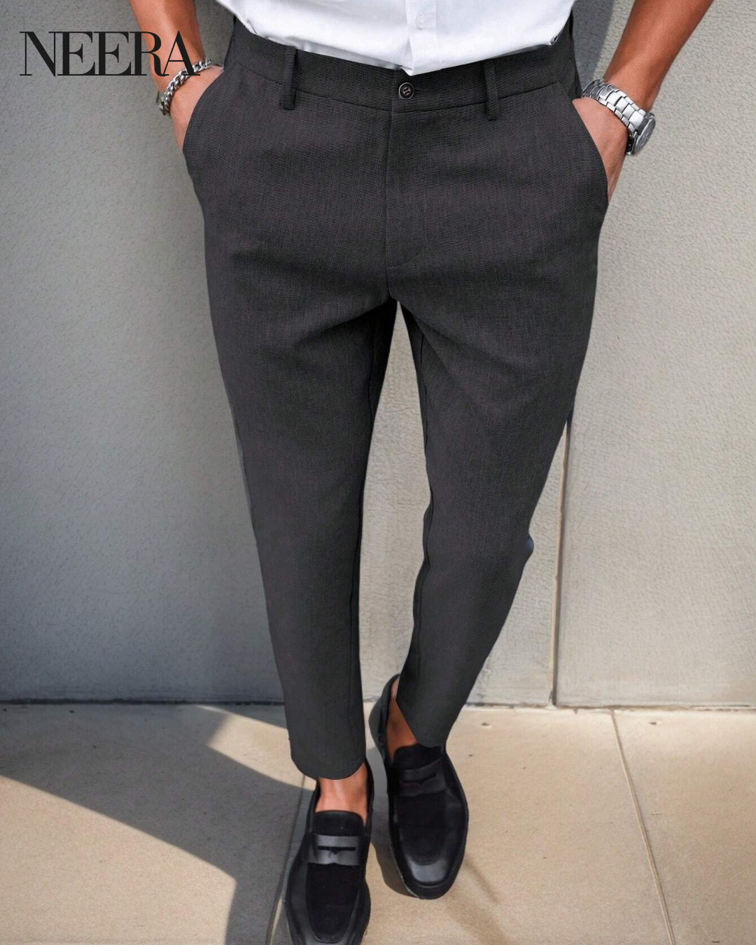 Slim Fit Elegant Trousers