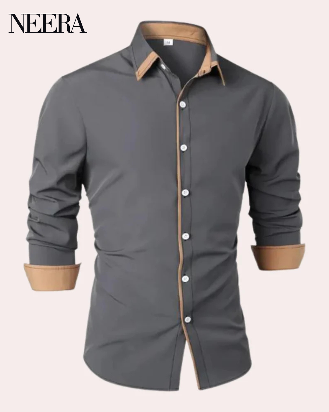 Classic and elegant autumn shirt