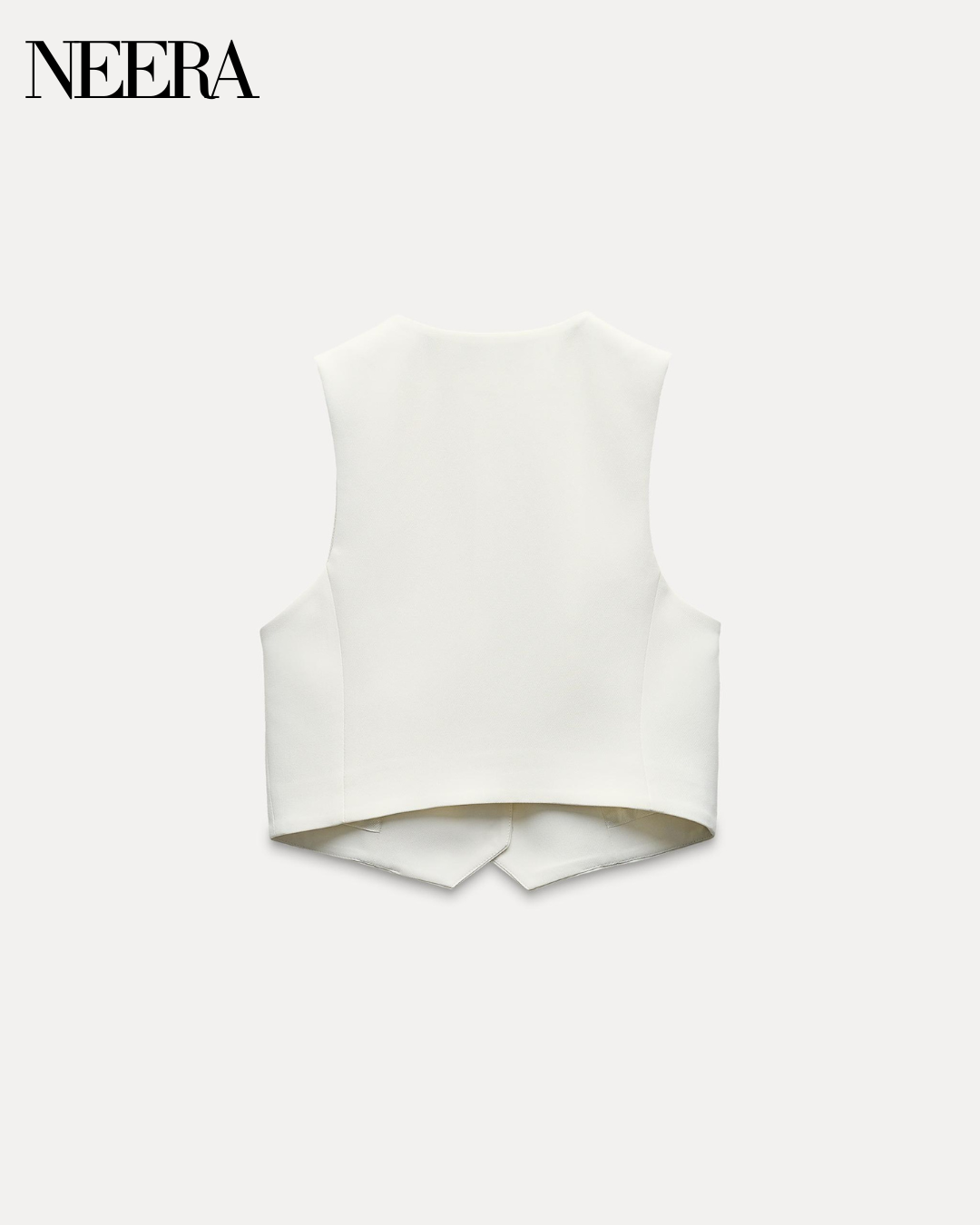 Women's Elegant Vest with Buttons