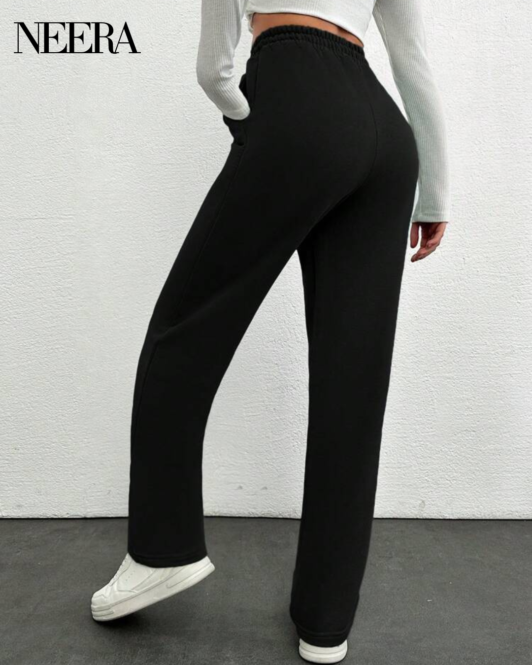 Drawstring sports pants