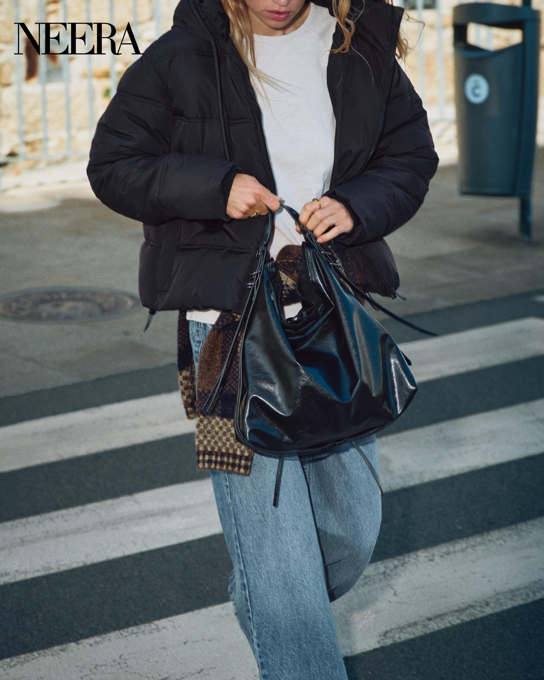 Down Jacket with Hood