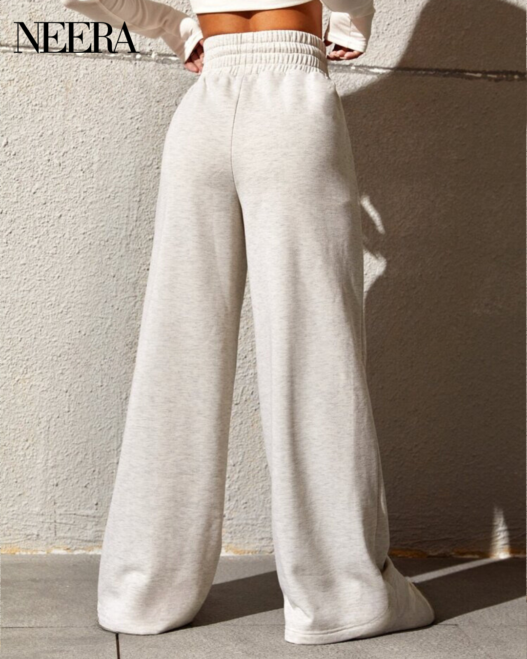 Suit Pants with Drawstring Waist