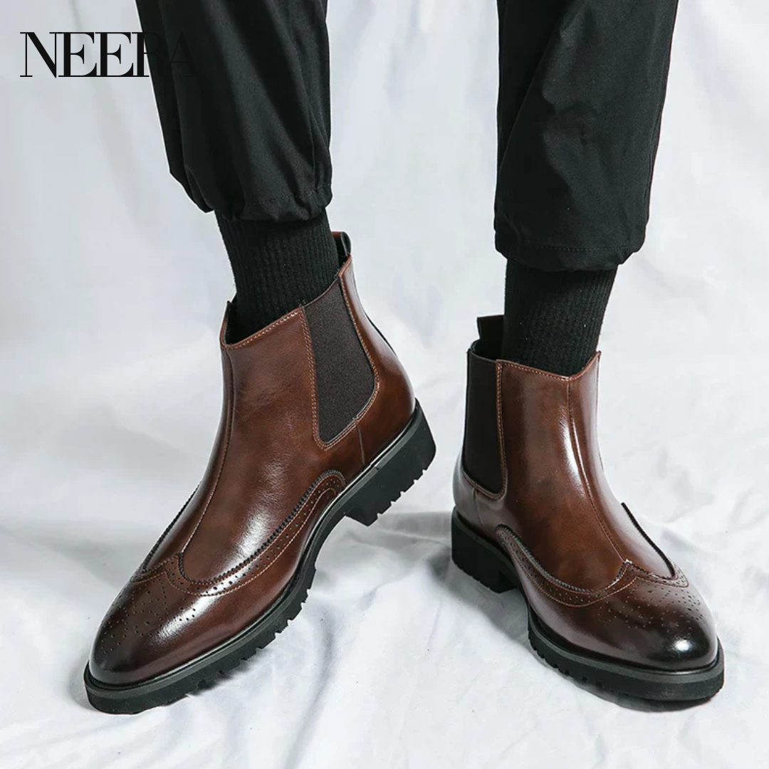 Adriel | Leather Chelsea boots